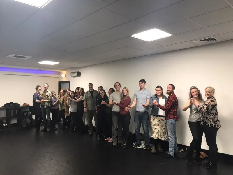 Strictly-themed hen party in Blackpool